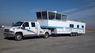 rv 5th wheel trailer shipping
